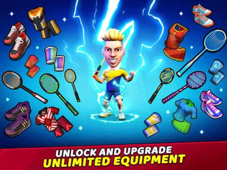 Badminton Clash 3D MOD APK (Free purchase) v1.2.0 screenshot 20