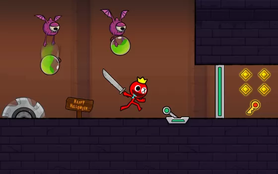 Red Stick Boy: Adventure Game MOD APK (Remove ads, Unlimited money) v2.8.0 screenshot 21