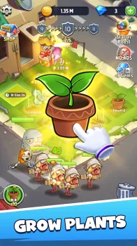 Merge Plants – Monster Defense MOD APK (Unlimited money) v1.13.29 screenshot 1