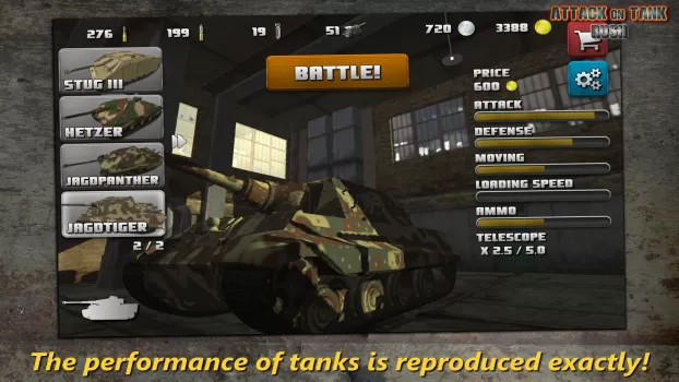 Attack on Tank : World Warfare MOD APK (Unlimited money) v4.1.3 screenshot 20