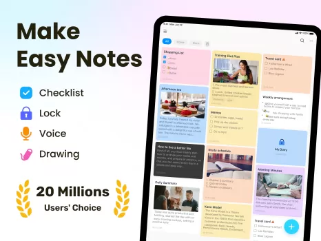 Easy Notes - Note Taking Apps MOD APK (Unlocked, VIP) v1.2.66.0920 screenshot 9