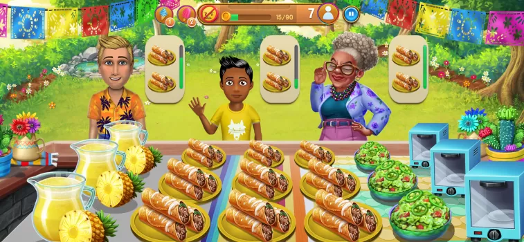 Virtual Families: Cook Off MOD APK (Remove ads, Unlimited money) v1.49.14 screenshot 4