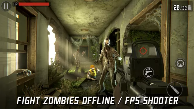 Zombie Sniper War 3 - Fire FPS MOD APK (Unlimited money) v1.495 screenshot 14