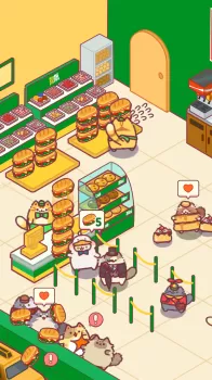 Cat Snack Bar: Cute Food Games MOD APK (Unlimited money, Mod Menu, Mod speed) v1.0.157 screenshot 2