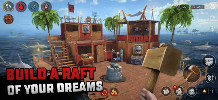 Raft® Survival - Ocean Nomad MOD APK (Unlimited money) v2.0.2 screenshot 11