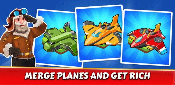 Merge Planes Idle Plane Game