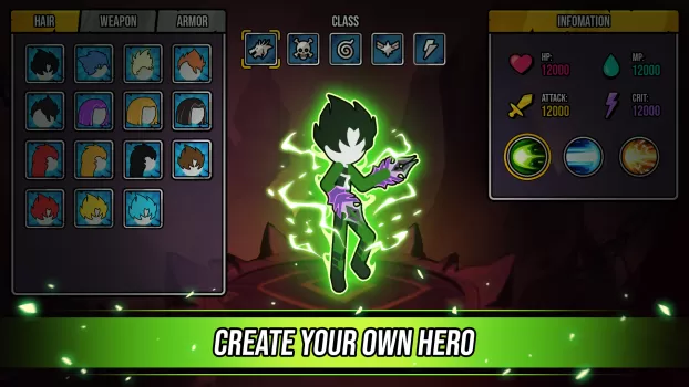 Super Stickman Dragon Warriors MOD APK (Unlimited money) v1.2.4 screenshot 12