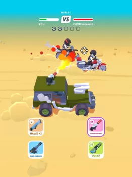 Desert Riders: Car Battle Game MOD APK (Remove ads, Unlimited money) v1.4.24 screenshot 8