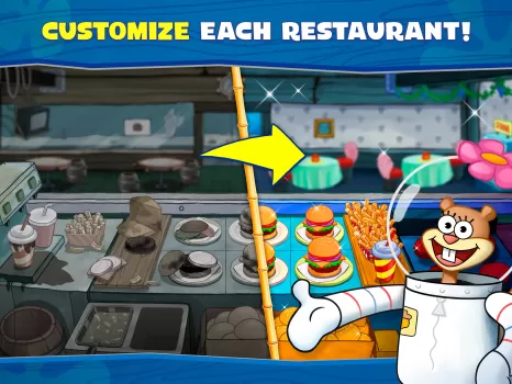 SpongeBob: Krusty Cook-Off MOD APK (Unlimited money) v5.6.1 screenshot 13