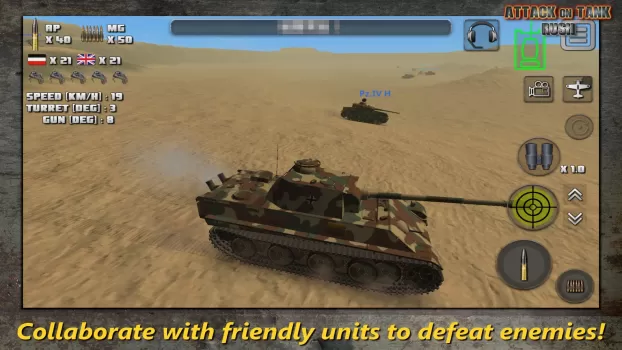 Attack on Tank : World Warfare MOD APK (Unlimited money) v4.1.3 screenshot 27