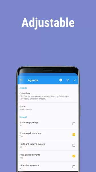 Calendar Widget