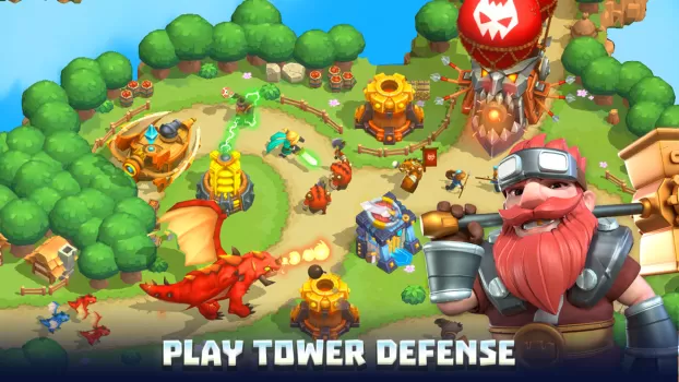 Wild Sky: Tower Defense TD MOD APK (Mega mod, Mod Menu) v1.97.9 screenshot 18