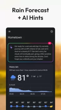 Weather Radar RainViewer MOD APK (Unlocked, Premium) v5.4.5 screenshot 2