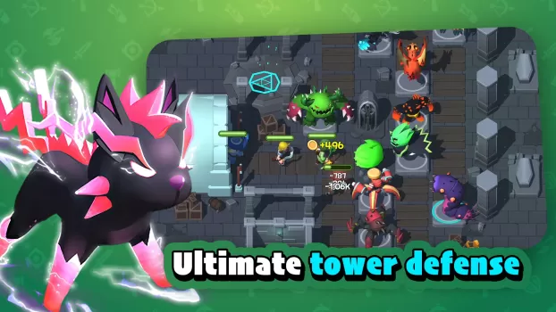 Idle Monster TD: Monster Games MOD APK (Unlimited money, Free purchase, Mod Menu, Invincible, Mod speed) v75.0.1 screenshot 8