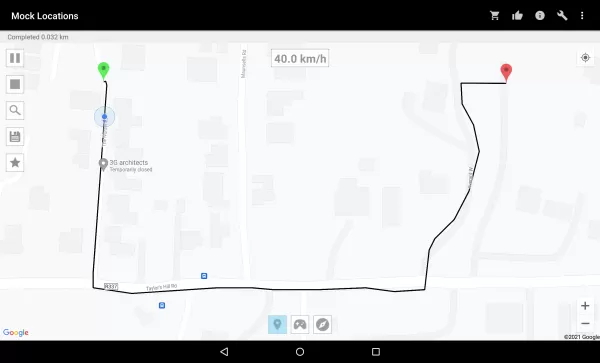 Mock Locations (fake GPS path)