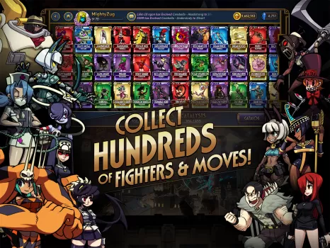 Skullgirls: Fighting RPG MOD APK (Mod Menu, High Damage, Invincible) v6.5.0 screenshot 8