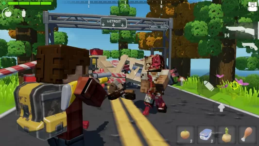 Huntercraft: Zombie Survival MOD APK (Remove ads) v1.1.79 screenshot 6