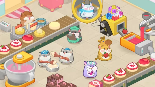 Hamster cake factory MOD APK (Mod Menu, Unlimited) v1.0.63 screenshot 3