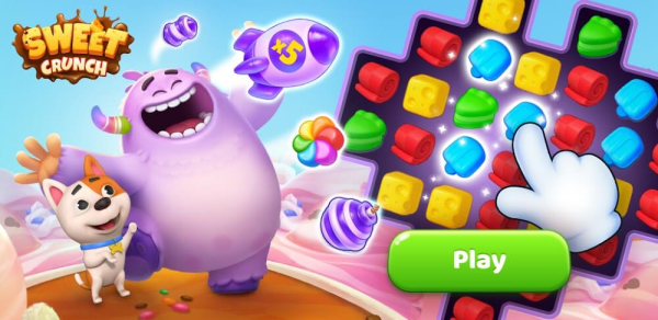 Candy Match 3 - Sweet Crunch