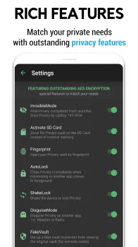 PRIVARY Secure Photo Vault MOD APK (Unlocked, Premium) v3.2.4.2 Lancelot screenshot 11