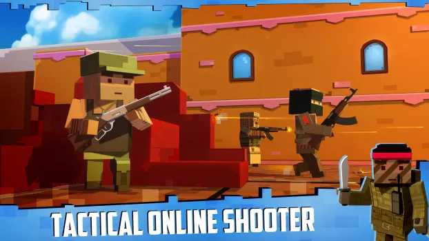 Block Gun 3D MOD APK (Remove ads, Unlimited money, Weak enemy) v9.8 screenshot 16