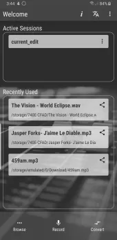 WaveEditor Record & Edit Audio MOD APK (Unlocked, Pro) v1.111 screenshot 7