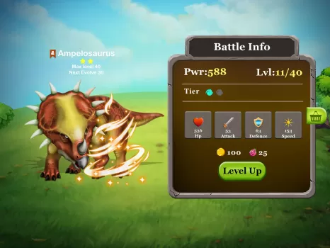 Dino Battle MOD APK (Remove ads, Unlimited money, Mod speed) v15.02 screenshot 15