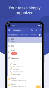 Tasks: to do list & planner MOD APK (Unlocked, Premium) v3.17.1 screenshot 1