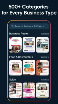 Poster Maker, Flyer Maker MOD APK (Remove ads, Unlocked, Pro, Mod speed) v126.0 screenshot 2