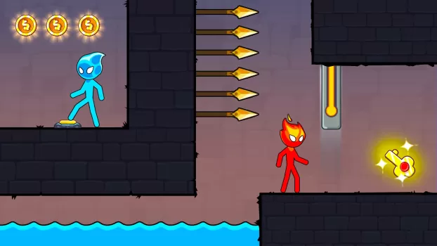 Stick Red boy and Blue girl MOD APK (Remove ads, Unlimited money) v2.6.6 screenshot 4