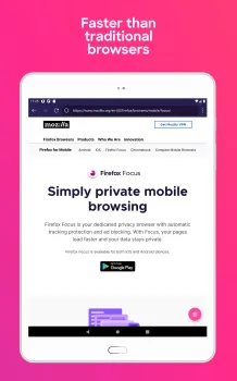 Firefox Focus: No Fuss Browser MOD APK (Remove ads, Optimized) v125.0 screenshot 18