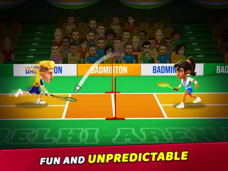 Badminton Clash 3D MOD APK (Free purchase) v1.2.0 screenshot 9