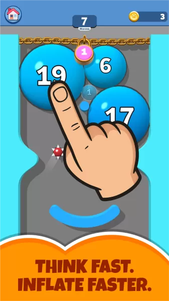 Puff Up - Balloon puzzle game