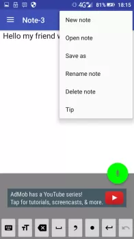 Voice Notebook speech to text MOD APK (Unlocked, Premium) v2.7.3 screenshot 1