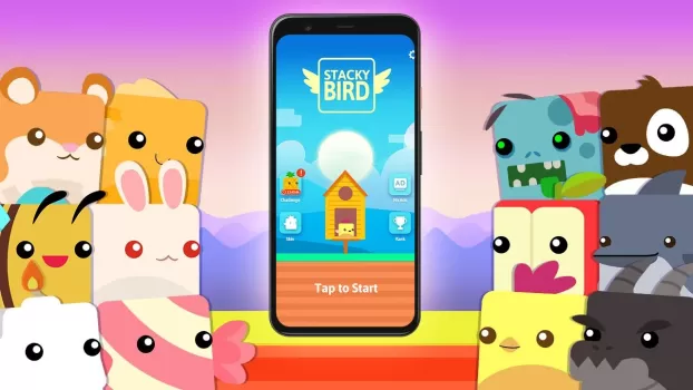 Stacky Bird MOD APK (Unlimited money, Free purchase, Mod speed) v1.3.63 screenshot 6