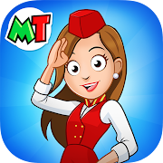 My Town Airport games for kids MOD APK (Paid for free, Unlocked)