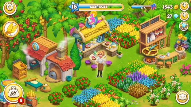 Farm Island - Journey Story MOD APK (Free purchase) v2.45 screenshot 8