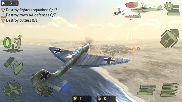 Warplanes: Online Combat MOD APK (Remove ads, Unlimited money, Free purchase, Premium) v1.6.1 screenshot 5