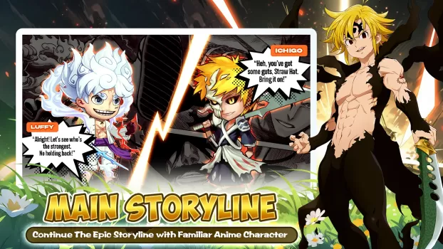 Manga Clash - Warrior Arena MOD APK (Remove ads, Mod speed) v2.20.231027 screenshot 5