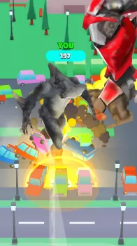 Crazy Kaiju 3D MOD APK (Unlimited money, Mod Menu) v1.34 screenshot 2