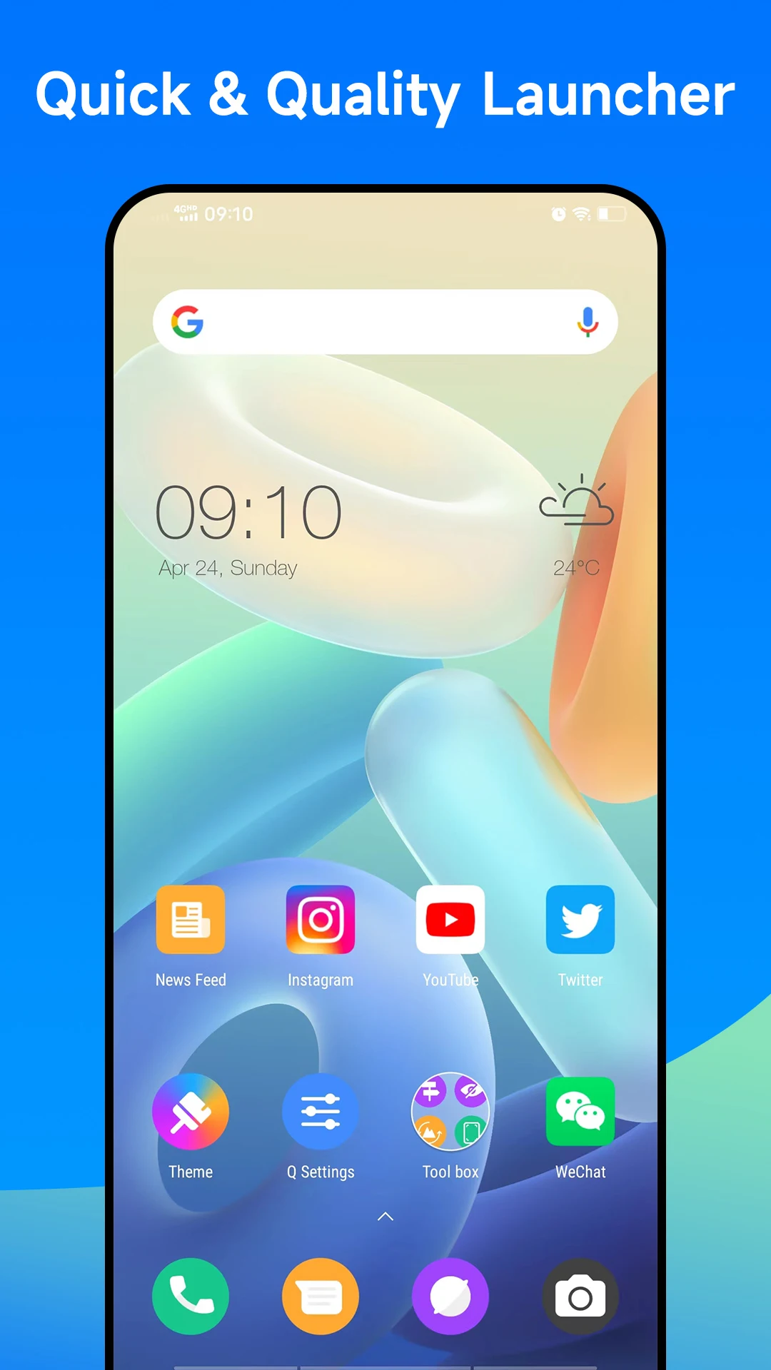 Quick Launcher MOD APK v11 9 (Unlocked Premium) Download