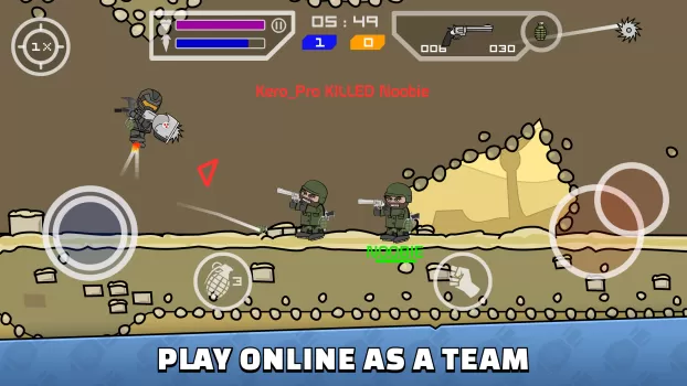 Mini Militia - War.io MOD APK (Unlimited money) v5.6.0 screenshot 1