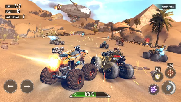 RACE: Rocket Arena Car Extreme MOD APK (Unlimited money) v1.1.77 screenshot 1