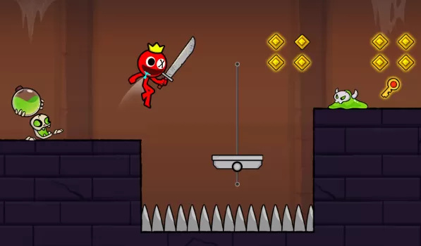 Red Stick Boy: Adventure Game MOD APK (Remove ads, Unlimited money) v2.8.0 screenshot 15