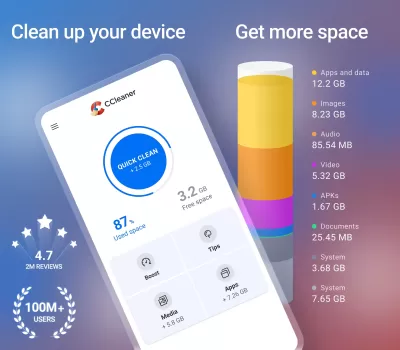 CCleaner – Phone Cleaner MOD APK (Remove ads, Optimized) v25.02.0 screenshot 1