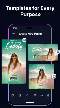 Flyer, Poster & Graphic Design MOD APK (Unlocked, Premium) v3.8.9 screenshot 4