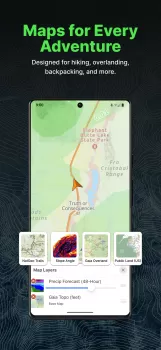 Gaia GPS: Offroad Hiking Maps MOD APK (Subscribed) v2024.7 screenshot 6