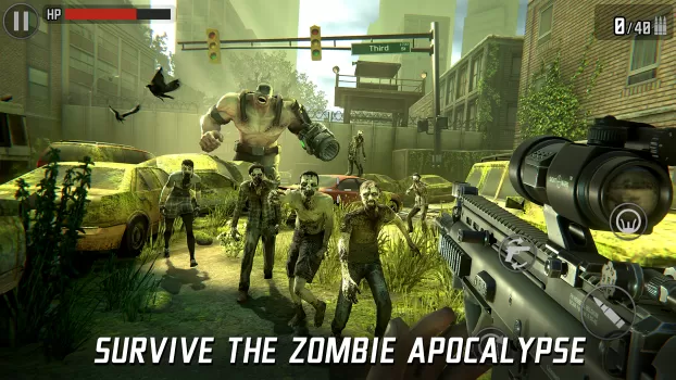 Zombie Sniper War 3 - Fire FPS MOD APK (Unlimited money) v1.495 screenshot 19