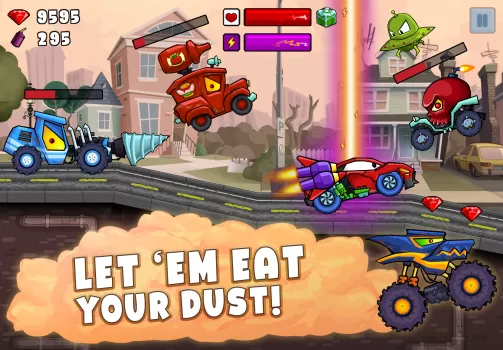 Car Eats Car 2 - Racing Game MOD APK (Unlimited money, Free Craft) v2.1 screenshot 3