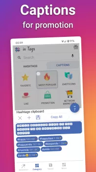 in Tags - AI Hashtag generator MOD APK (Unlocked, Premium) v2.9.96-126 screenshot 10